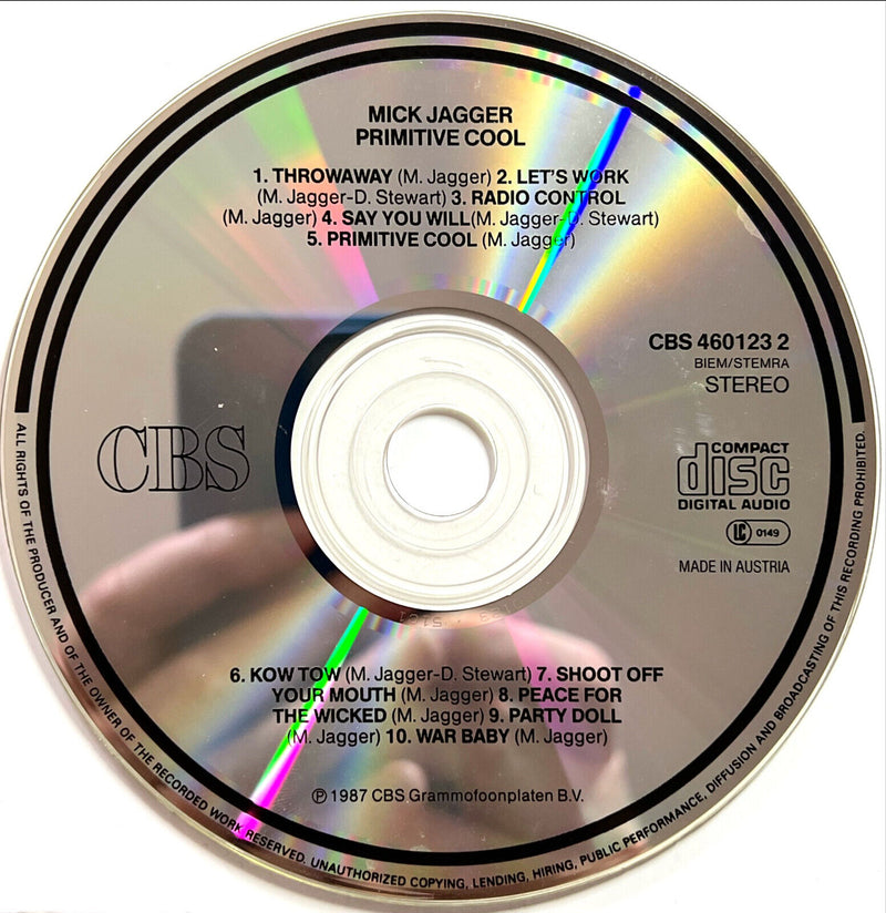 Mick Jagger CD Primitive Cool