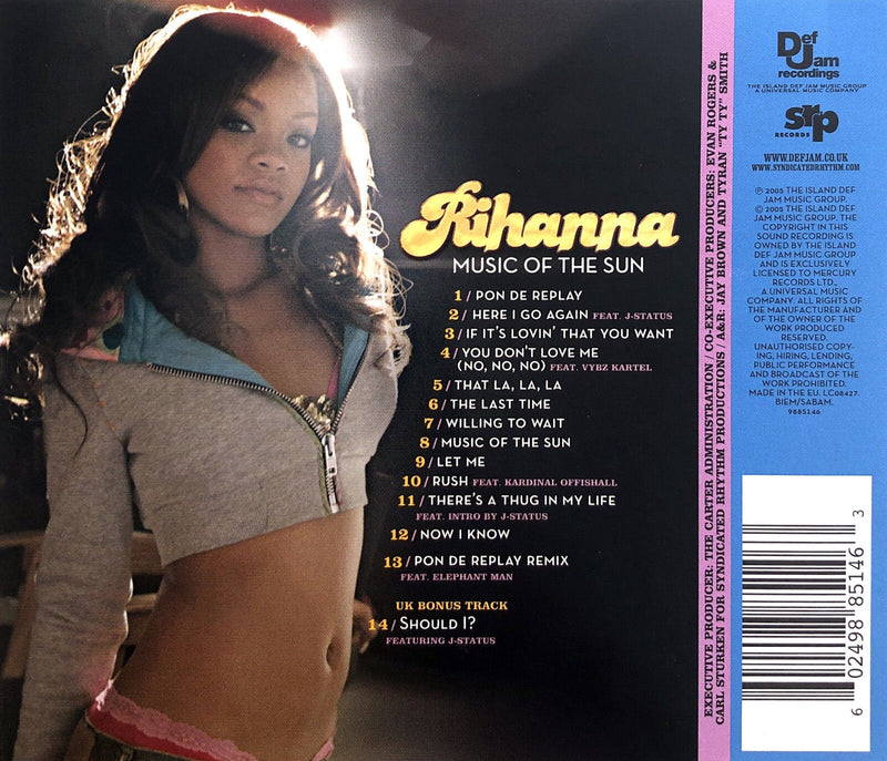 Rihanna ‎CD Music Of The Sun - UK (EX+/EX+)