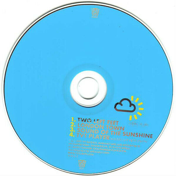 The Holloways ‎Maxi CD Two Left Feet - UK (M/M)