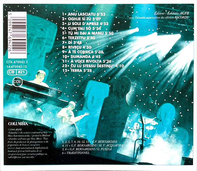 I Muvrini CD Au Zénith