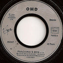 Orchestral Manoeuvres In The Dark 7" Pandora's Box - France (EX/EX)