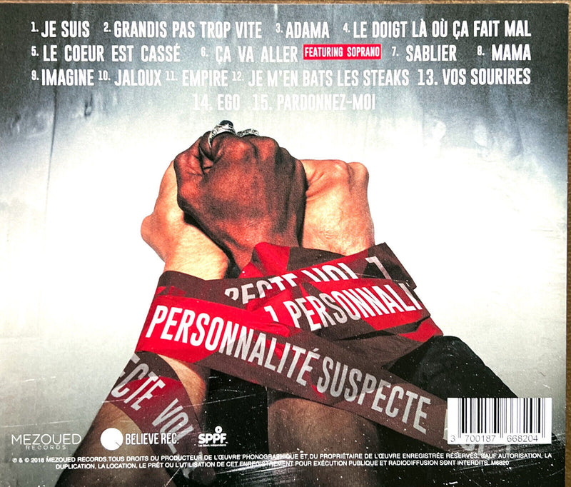 Sniper CD Personnalité Suspecte Vol.1