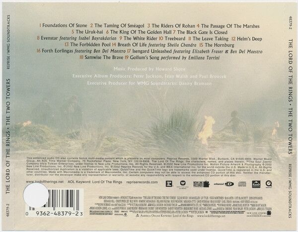 Howard Shore CD The Lord Of The Rings: The Two Towers (Original Motion Picture