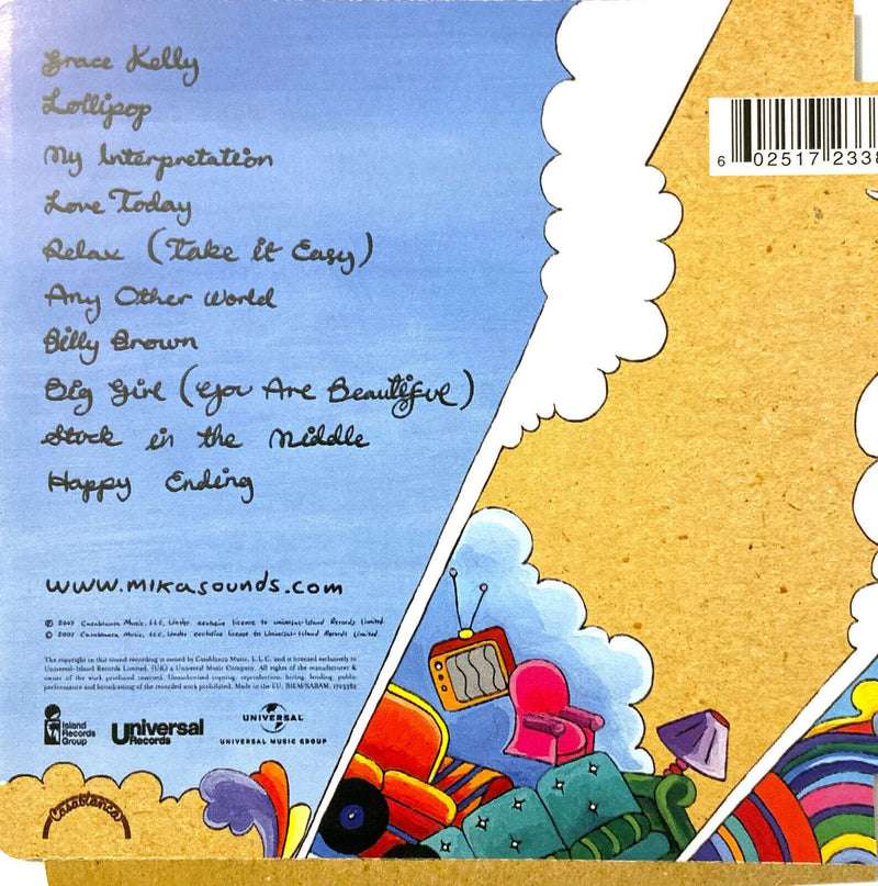 MIKA CD Life In Cartoon Motion - Super Jewel Box - Europe (M/M)