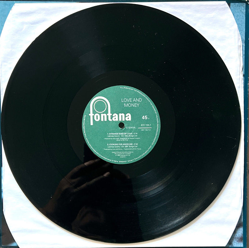 Love And Money 12" Strange Kind Of Love