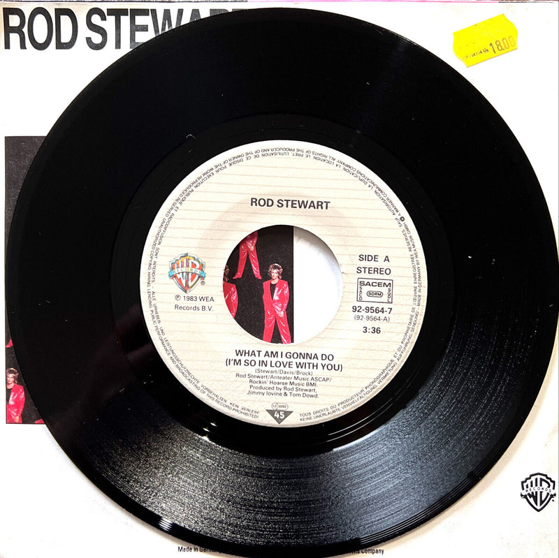 Rod Stewart 7" What Am I Gonna Do (I'm So In Love With You) - Germany