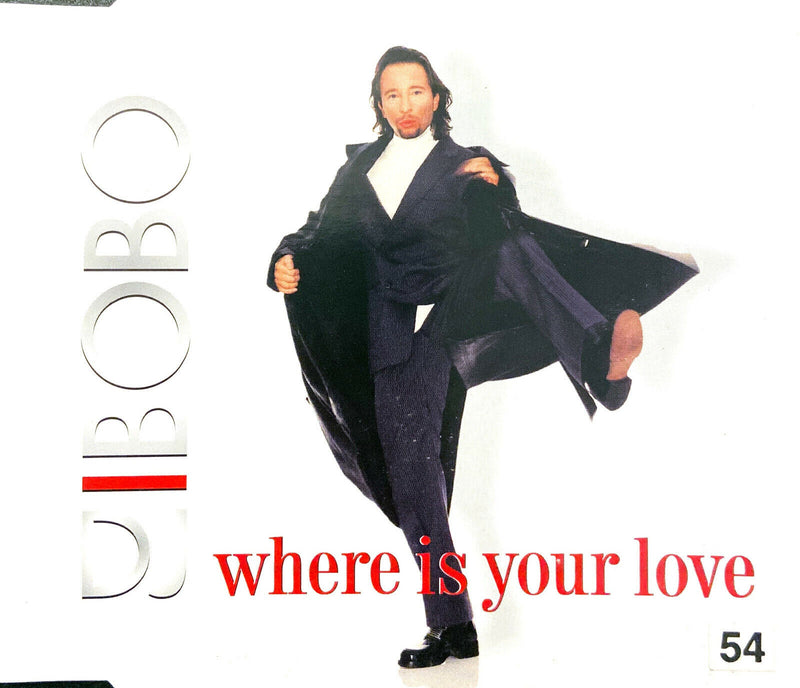 DJ BoBo Maxi CD Where Is Your Love - Europe (M/EX+)