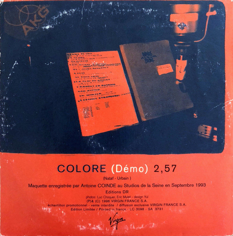 Les Innocents CD Single Colore - Promo - France (G+/VG+)