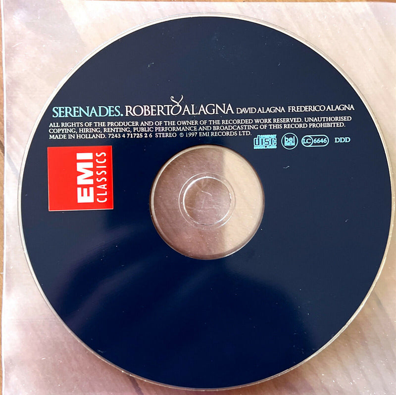 Roberto Alagna CD Serenades