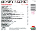 Sidney Bechet CD Summertime 1932-1940