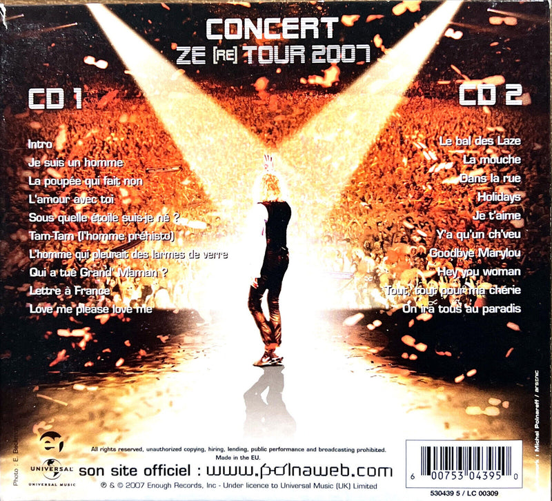 Michel Polnareff 2xCD Ze (RE) Tour 2007