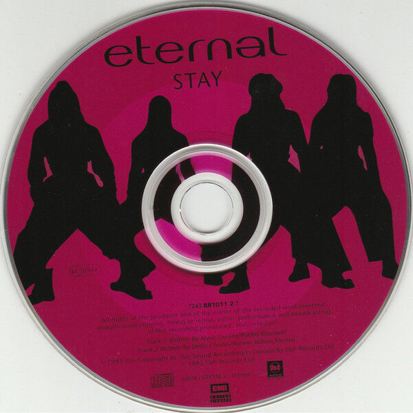 Eternal CD Single Stay - Holland (VG+/VG+)