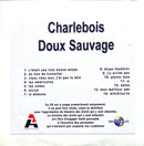 "Doux Sauvage" - CD Rare Promo de Robert Charlebois