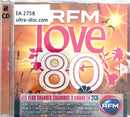 Compilation 2xCD RFM Love 80 - Les Plus Grandes Chansons D'Amour en 2CD - France