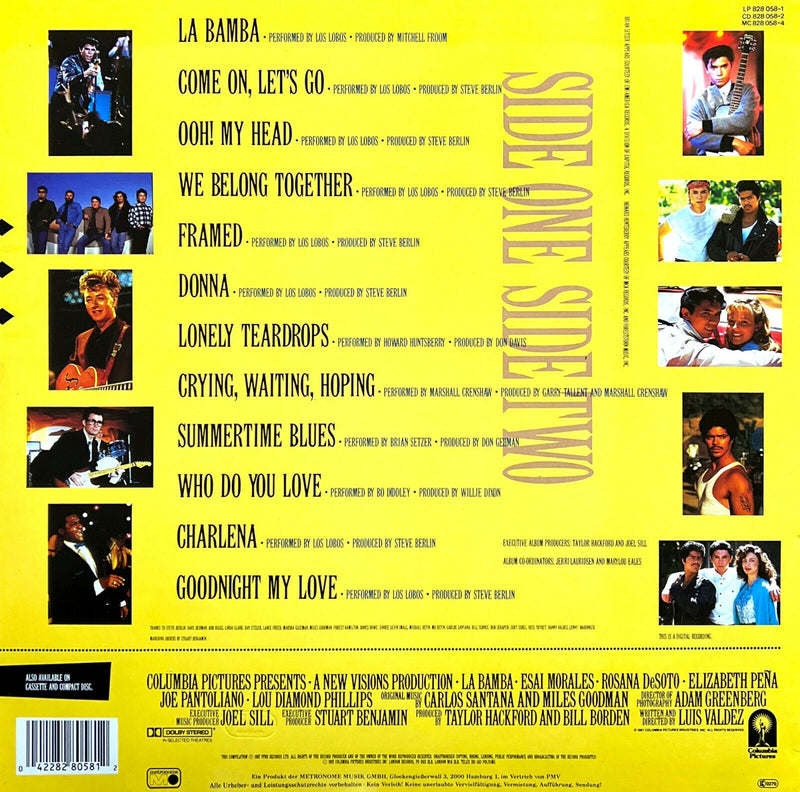Compilation LP La Bamba - Original Motion Picture Soundtrack - Germany