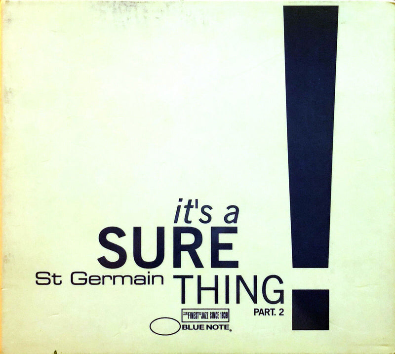 St Germain Maxi CD It's A Sure Thing Part 2 - Europe (VG+/VG+)