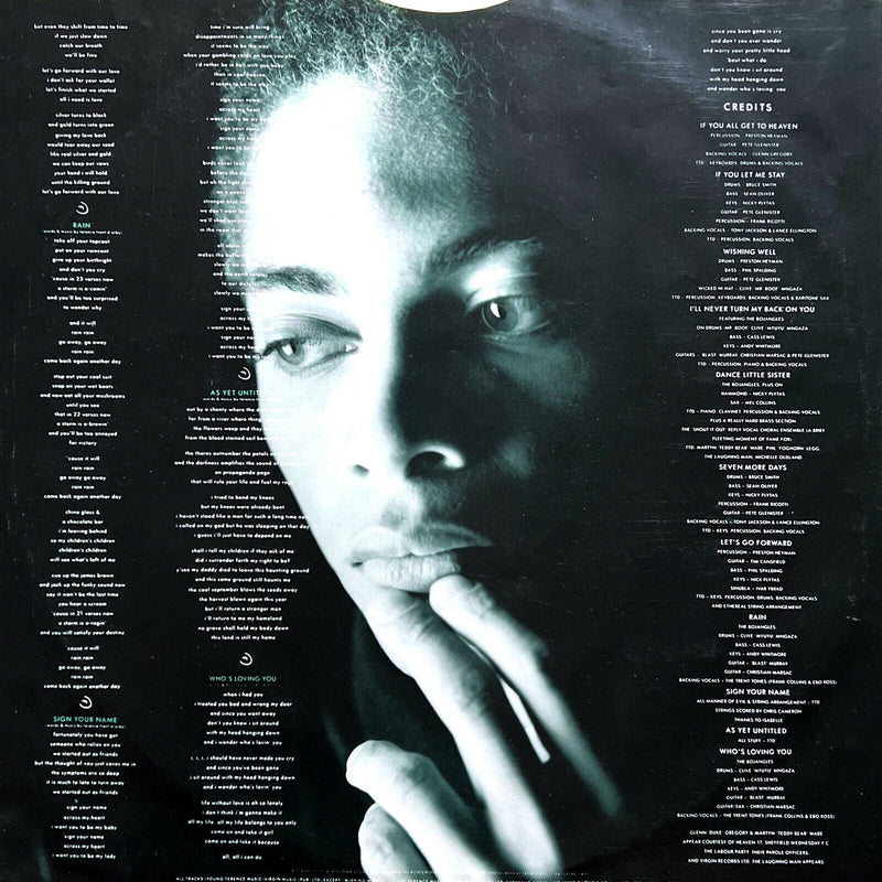 Terence Trent D'Arby LP Introducing The Hardline According To Terence Trent D'Ar