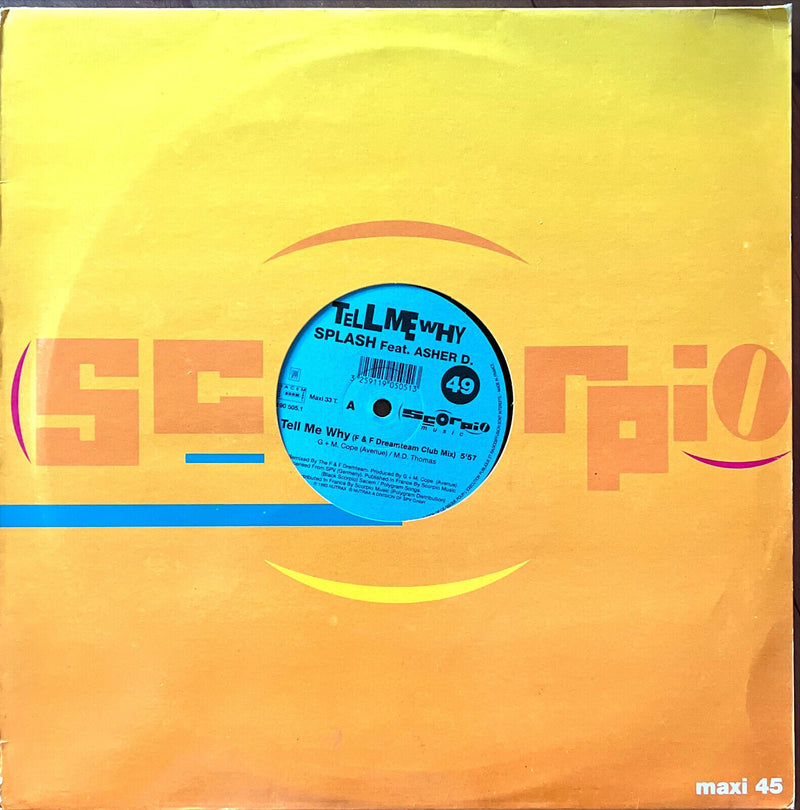 Splash Feat. Asher D. 12" Tell Me Why