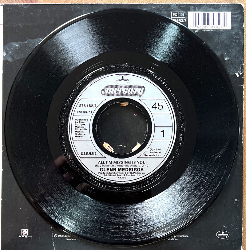 Glenn Medeiros 7" All I'm Missing Is You - France