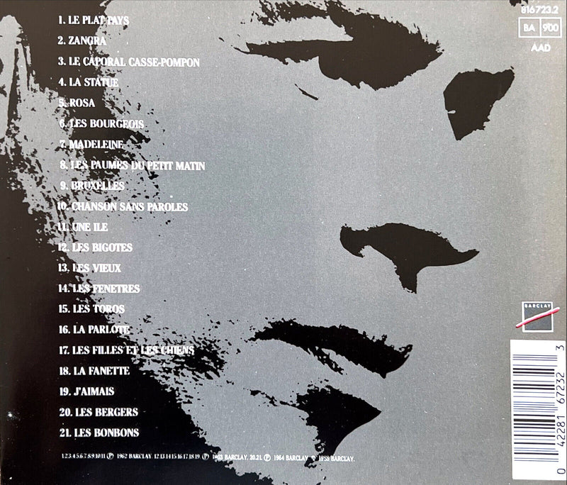 Jacques Brel CD Le Plat Pays