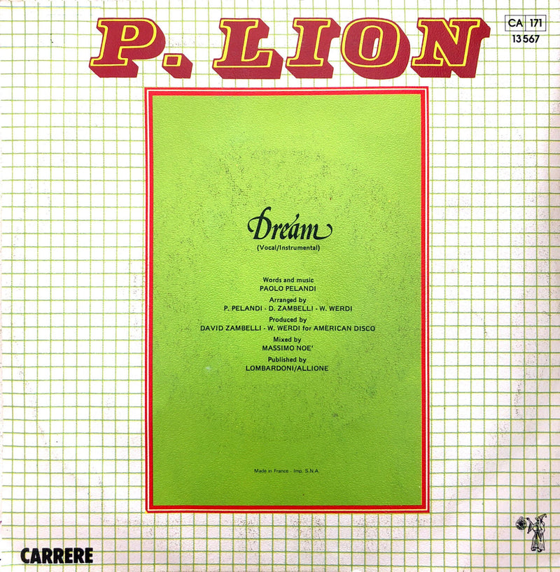 P. Lion ‎7" Dream - France (VG+/EX)