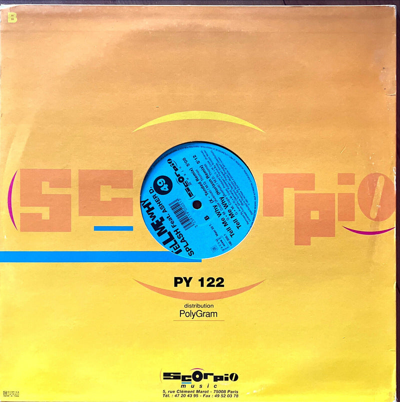 Splash Feat. Asher D. 12" Tell Me Why