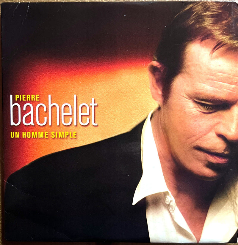 Pierre Bachelet CD Single Un Homme Simple - Promo