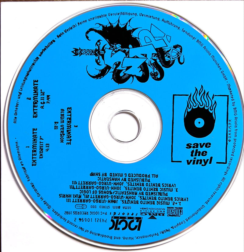 Snap! Feat. Niki Haris! Maxi CD Exterminate!