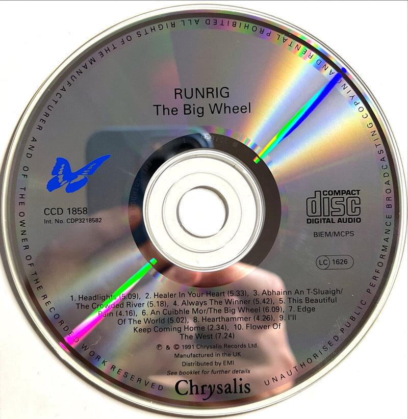 Runrig CD The Big Wheel