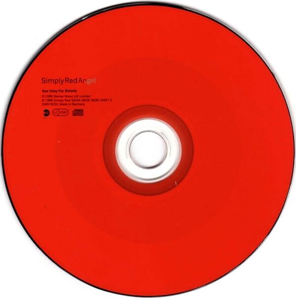 Simply Red Maxi CD Angel - CD1 - Europe (M/M)