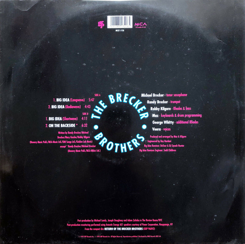 The Brecker Brothers ‎12" Big Idea - UK (VG+/M)