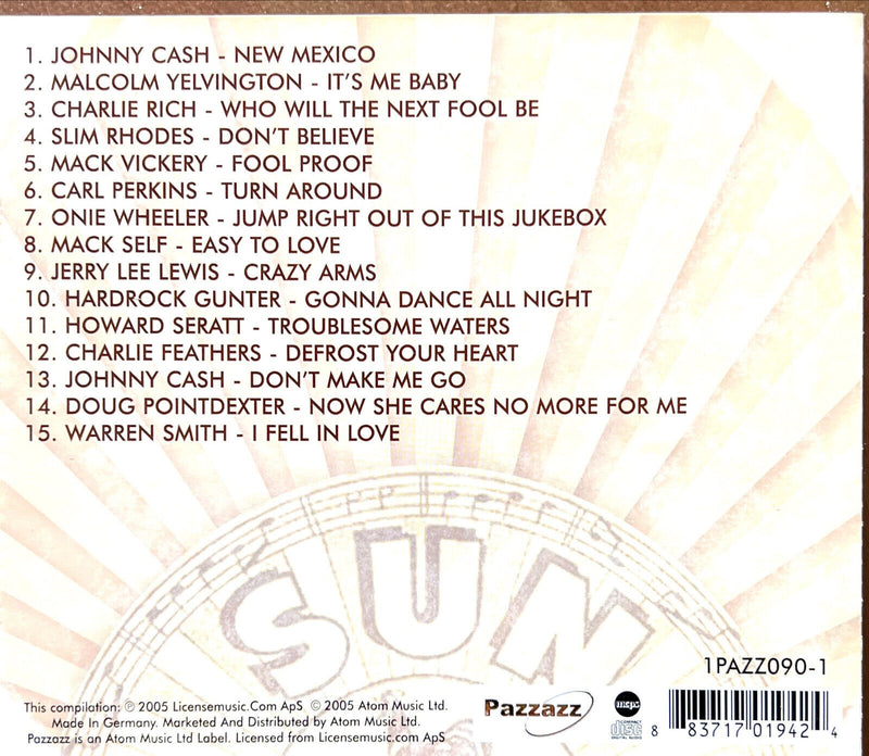 Various CD Country Sun