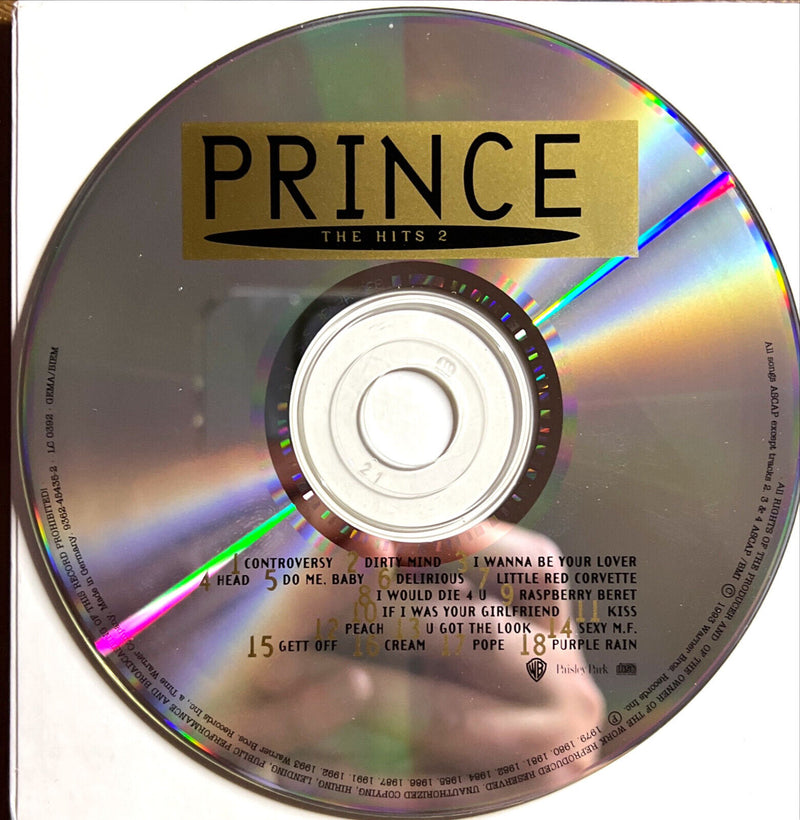 Prince CD The Hits 2