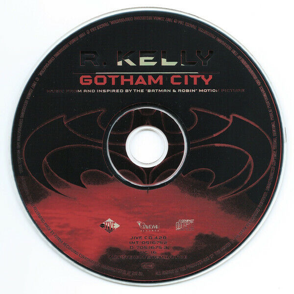 R. Kelly ‎Maxi CD Gotham City - Europe (EX+/EX+)