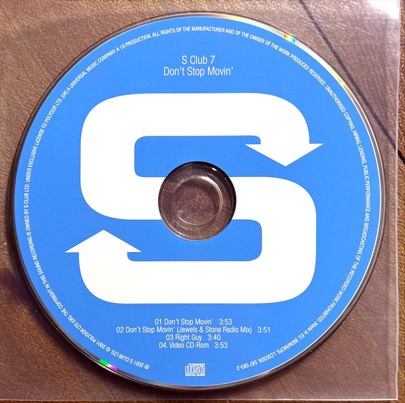 S Club 7 Maxi CD Don't Stop Movin'