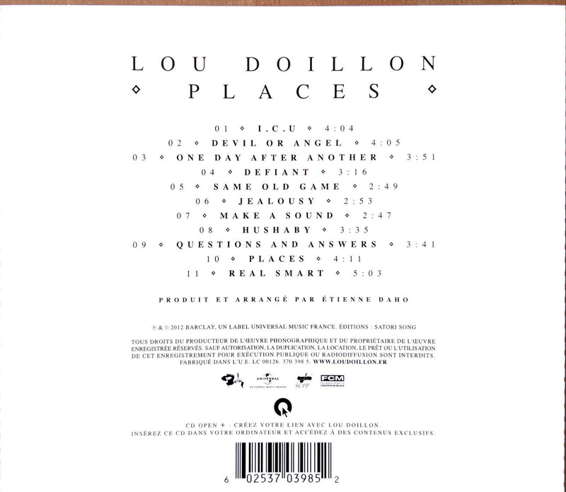 Lou Doillon CD Places