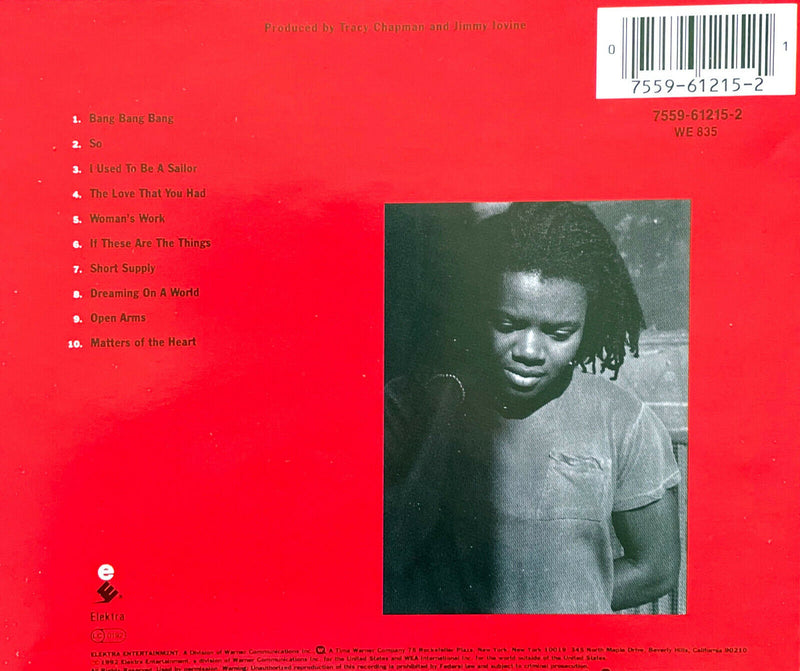 Tracy Chapman ‎CD Matters Of The Heart - Germany
