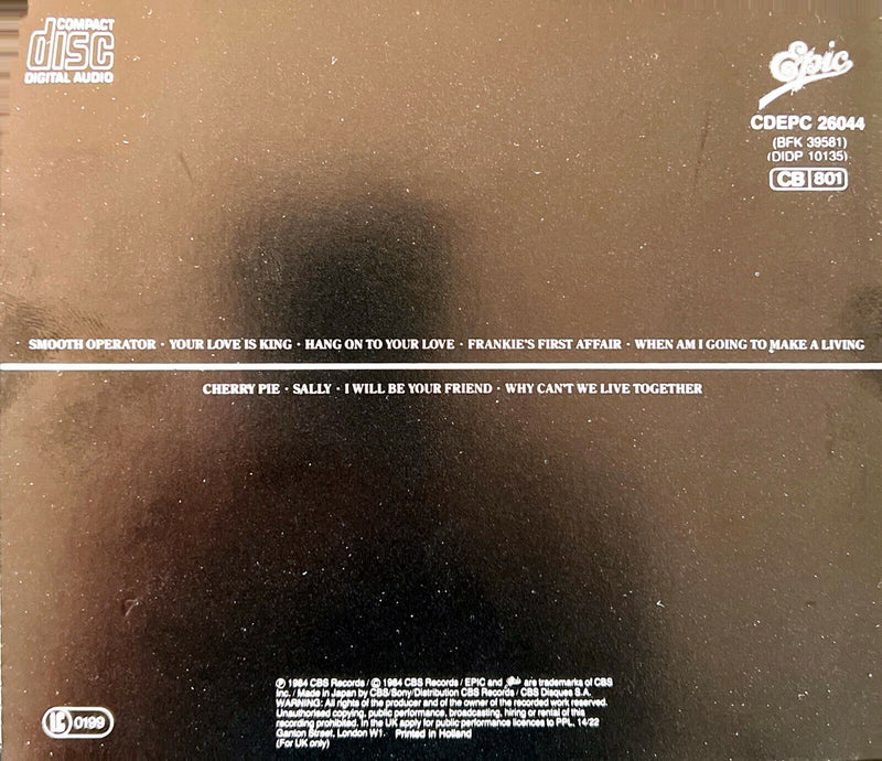 Sade CD Diamond Life