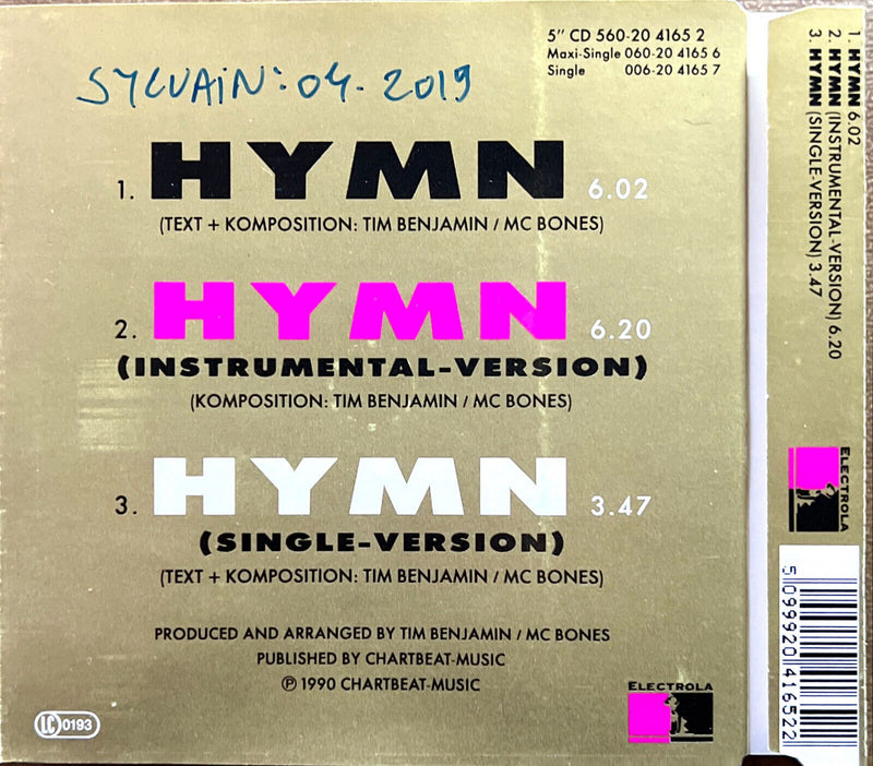 Magna Charta Maxi CD Hymn