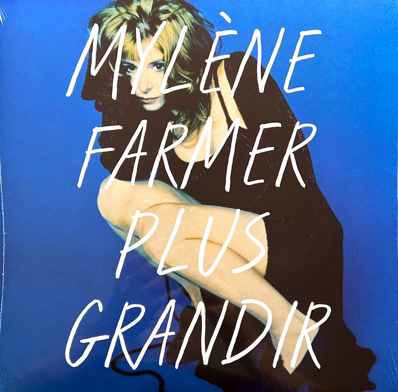Mylène Farmer 2xLP Plus Grandir - Limited Edition Blue/White/Purple Marbled Viny