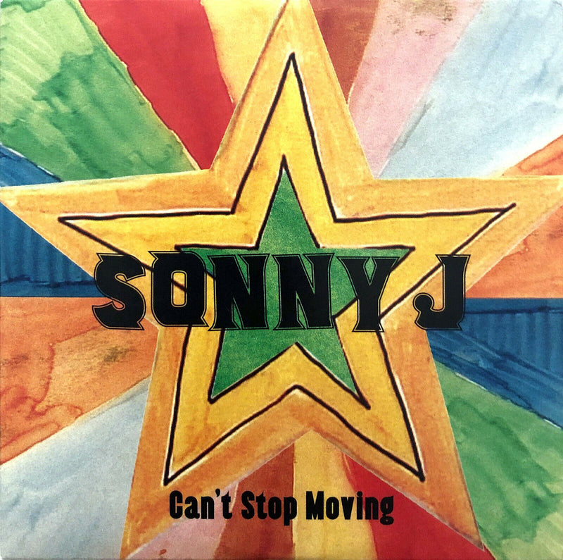 Sonny J ‎CD Single Can't Stop Moving - Promo - UK (EX/M)
