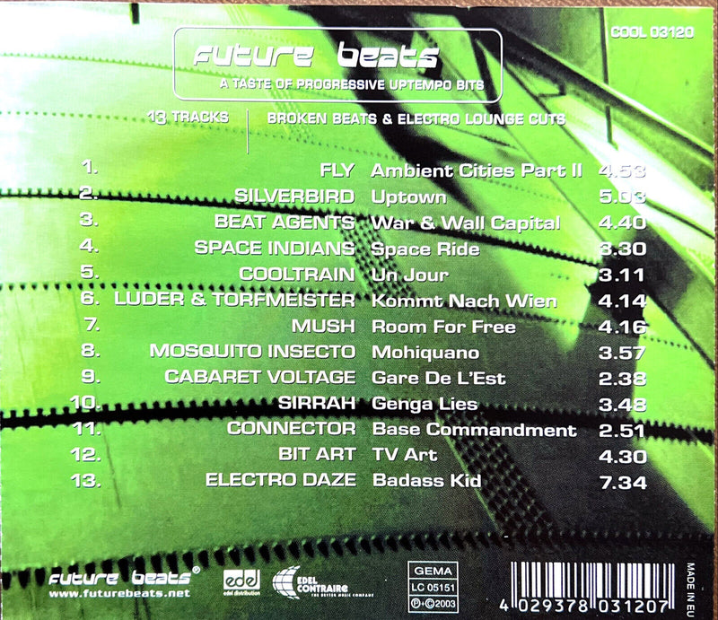 Various CD A Taste Of Progressive Uptempo Bits - Broken Beats & Electro Lounge C