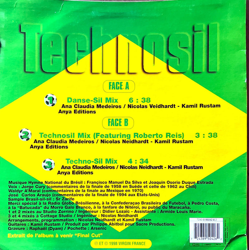 Technosil 12" Brasil, Brasil, Brasil !