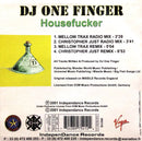DJ One Finger Maxi CD Housefucker - Germany (EX/EX)