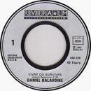 Daniel Balavoine 7" Vivre Ou Survivre - France (VG/EX)