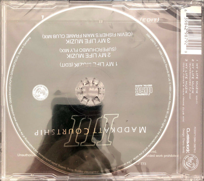 Maddkatt Courtship III Maxi CD My Life Muzik - Australia (M/M - Scellé)