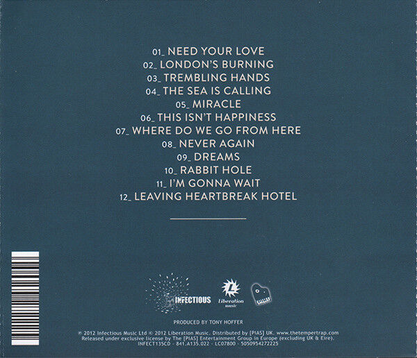 The Temper Trap ‎CD The Temper Trap - Europe (M/M)