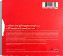Boyzone ‎CD Single When The Going Gets Tough - Digipak - France (G/M)