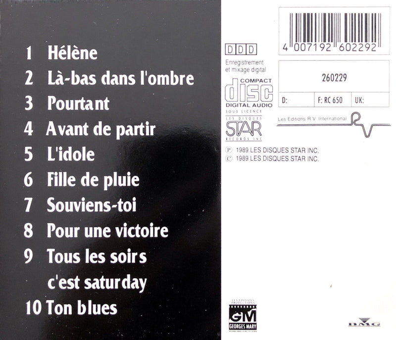 Roch Voisine ‎CD Hélène - Europe (VG+/EX+)