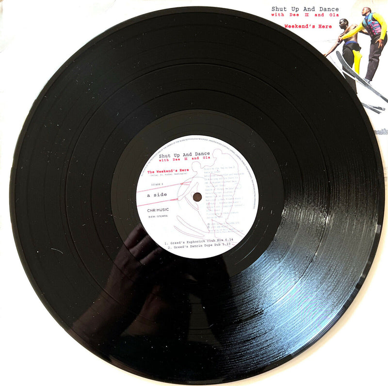 Shut Up And Dance 12" The Weekend's Here - France
